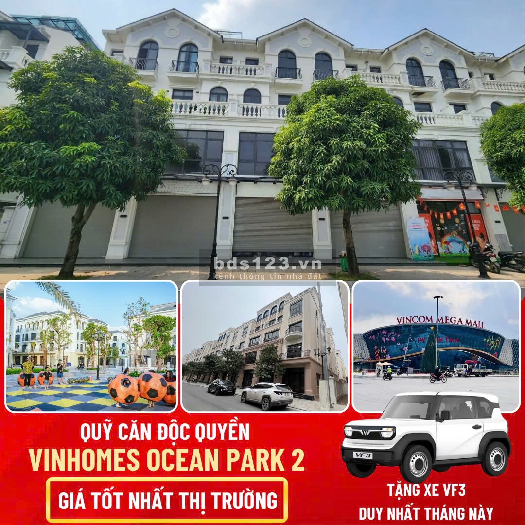 Mua 1 nhà tặng 2 xe VF3 và VF9, chính sách cực kì tốt, nhà đẹp tiện ích