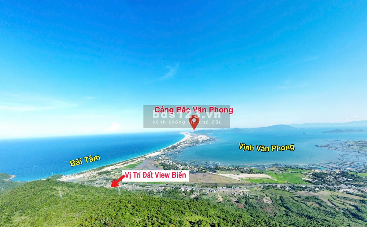 Bán đất đẹp view biển giá chỉ 6,5 triệu/m tại Vạn Ninh, Khánh Hòa