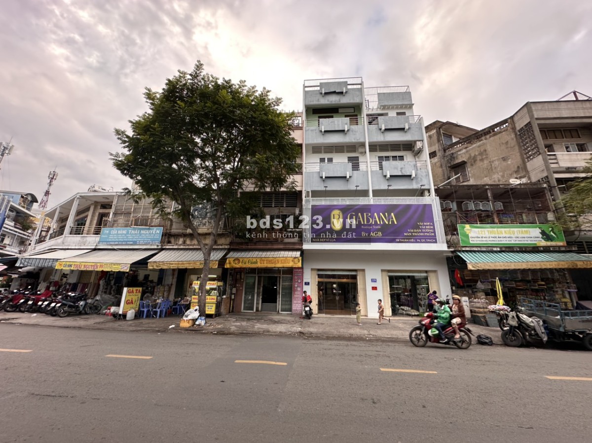 Bán nhà đường Thuận Kiều Quận 11 (4,5X14,5m) 5 tầng, cn 60,5m2