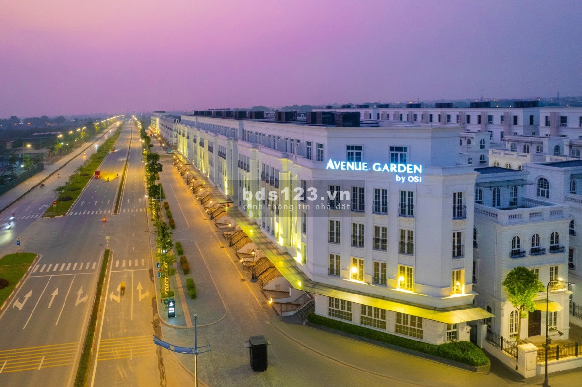 Cho thuê shophouse, biệt thự Avenue Garden, Tây Tựu, quận Bắc Từ Liêm