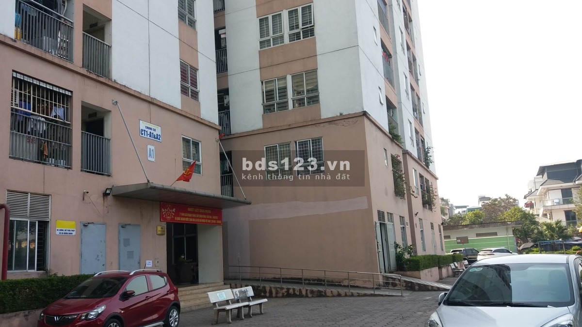 Cần cho thuê Chung cư HUD Linh Đàm 50m2, 2 ngủ giá 7tr (tủ bếp, giường tủ, nóng lạnh, ĐH)