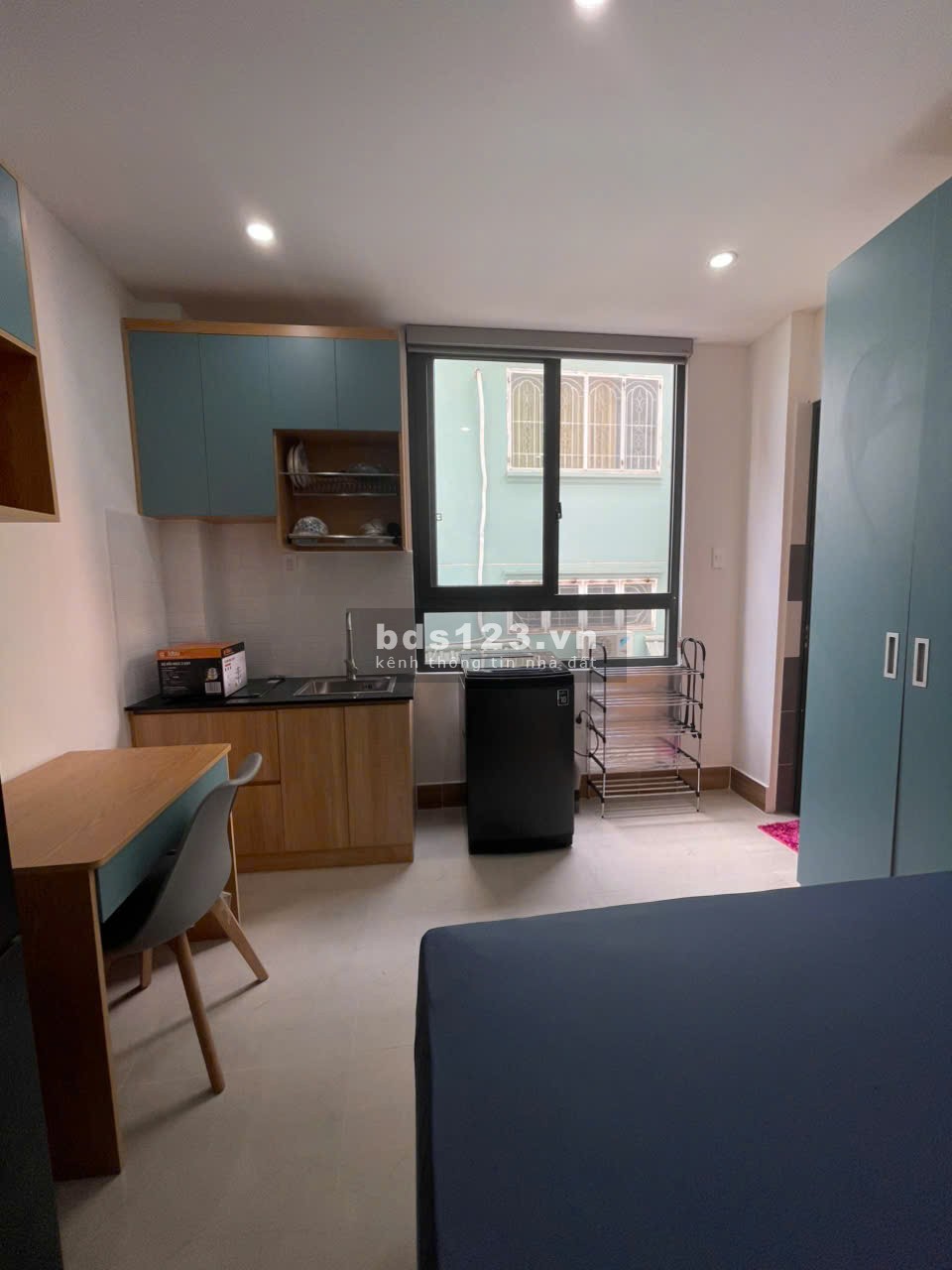 CHDV mới tại Trần Khắc Chân, P. 9, Phú Nhuận. Full nội thất, Ban công và cửa sổ lớn từ 5 triệu/tháng