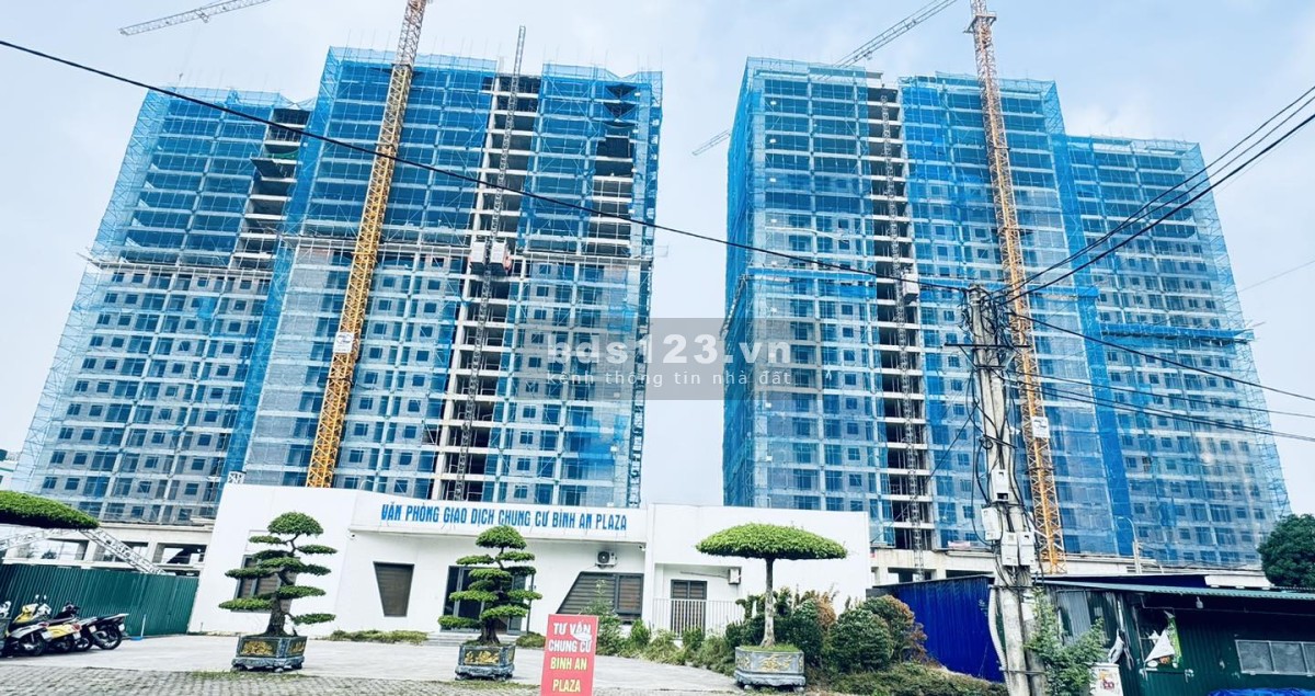 Chung cư Bình An Plaza 1.1 tỷ 57 m2 thanh toán tiến độ