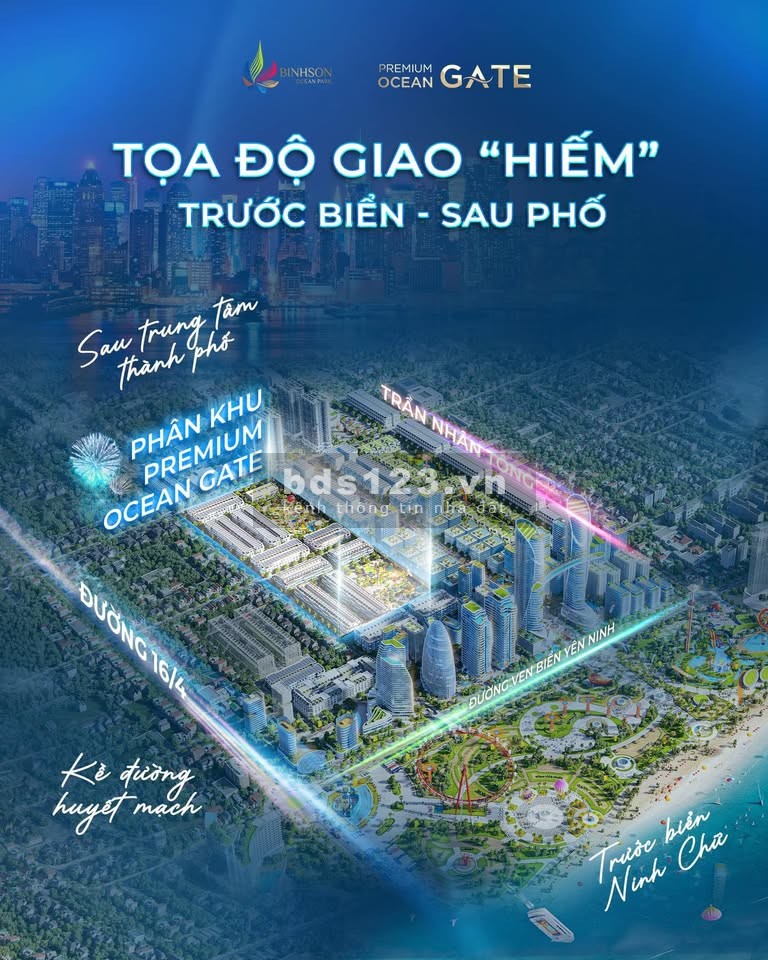 Bình Sơn Ocean Park - Không thể bỏ lỡ cơ hội sở huux shophouse bật nhất Ninh Thuận