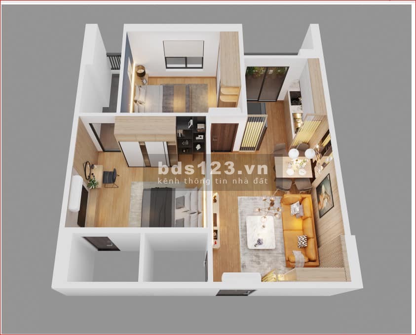 Chung cư Bình An Plaza 1.1 tỷ 57 m2 thanh toán tiến độ