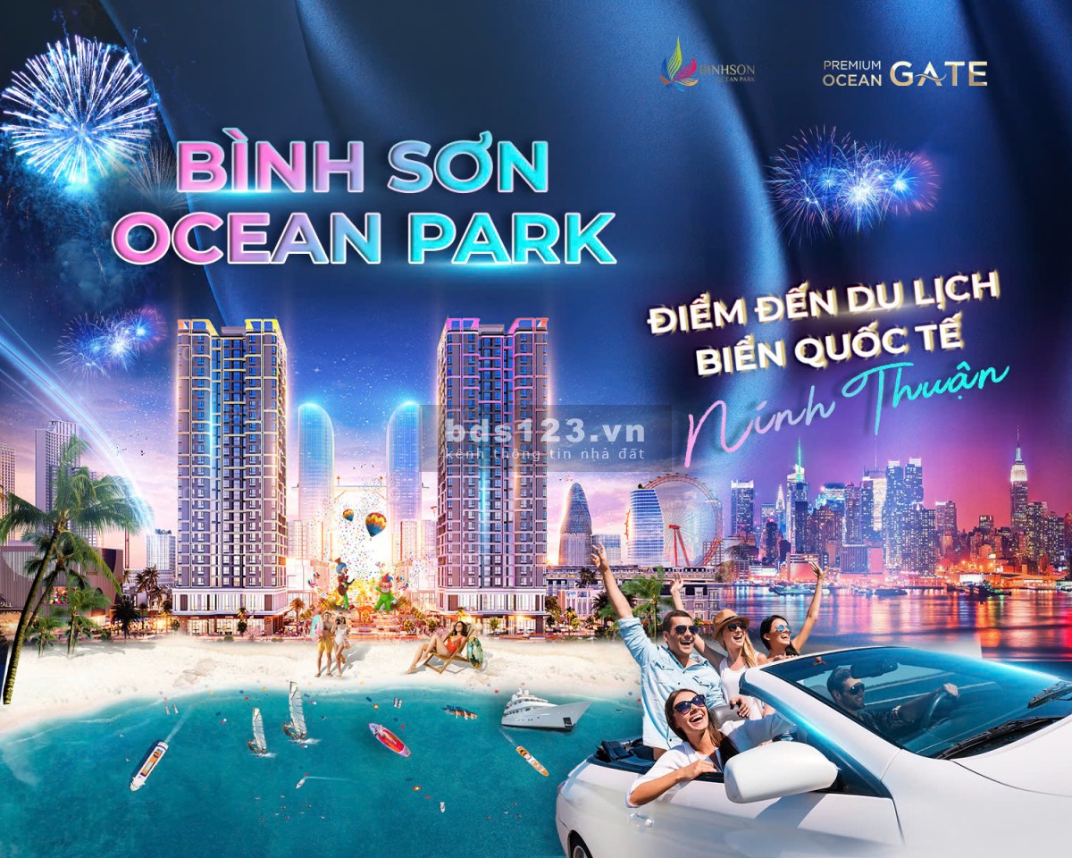 Bình Sơn Ocean Park - Không thể bỏ lỡ cơ hội sở huux shophouse bật nhất Ninh Thuận