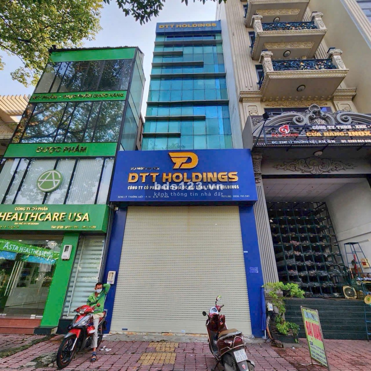 65Tỷ Giảm Về 57 TỶ, Toà nhà 2 Mặt tiền trước sau Lý Thường Kiệt, Phường 14, Quận 10