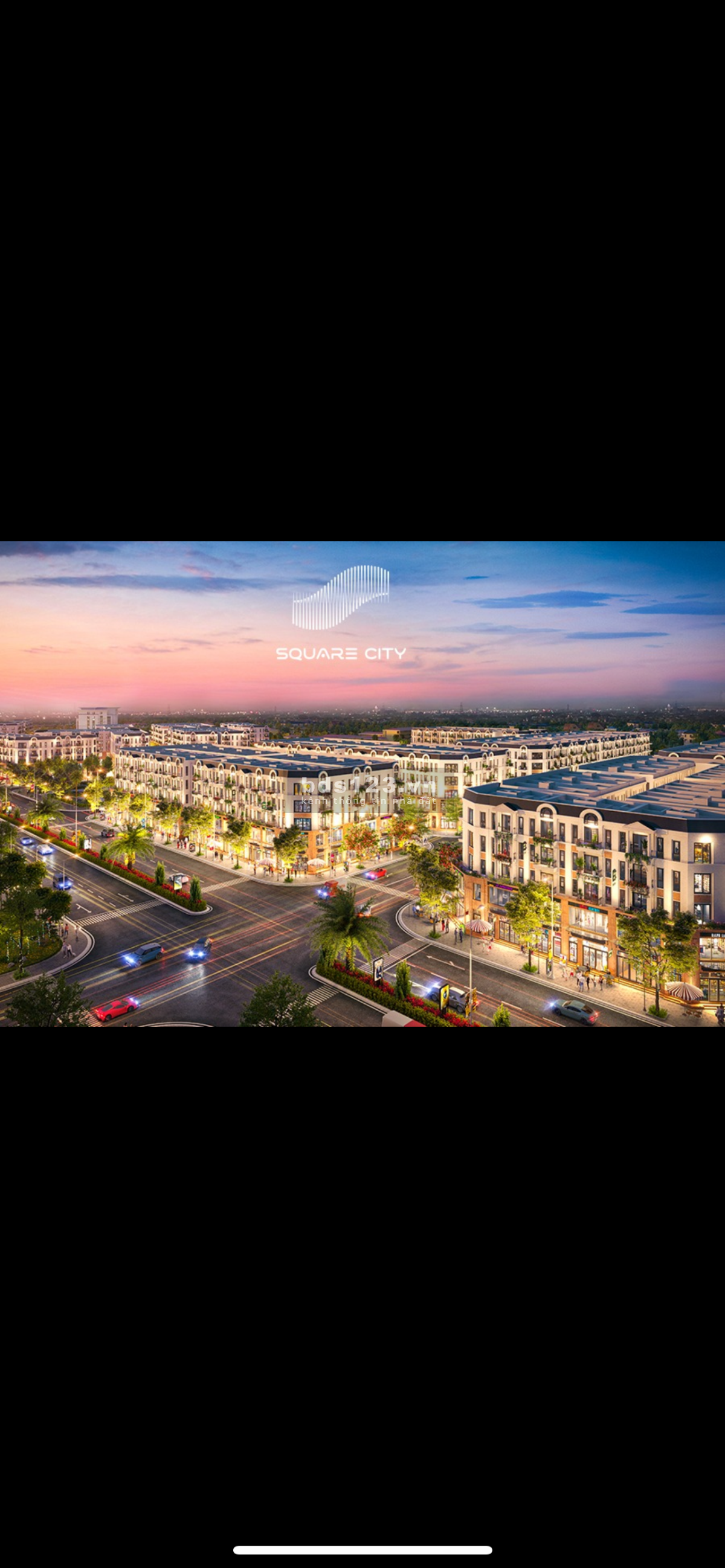 Dự án Square City nằm trong quần thể khu đô thị Nam Thái