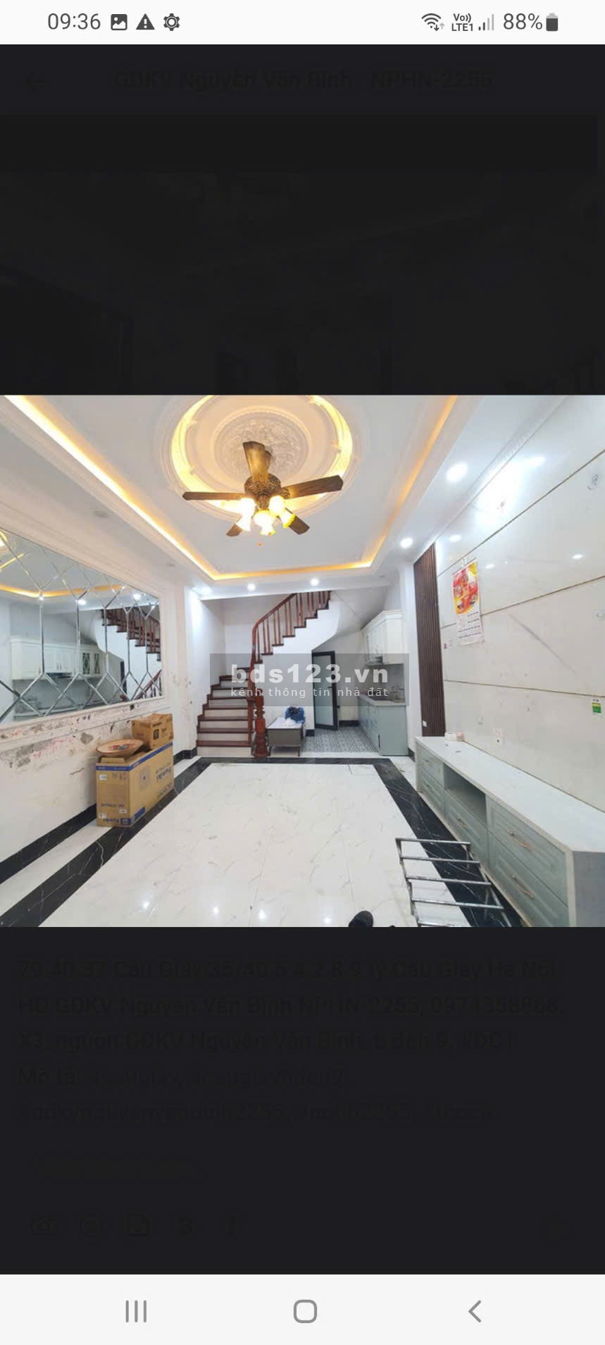 Bán nhà Cầu Giấy 40M2, 5 tầng, MT 4,2M Gía chỉ 8.9 tỷ Cầu Giấy Hà Nội LH:0989326141