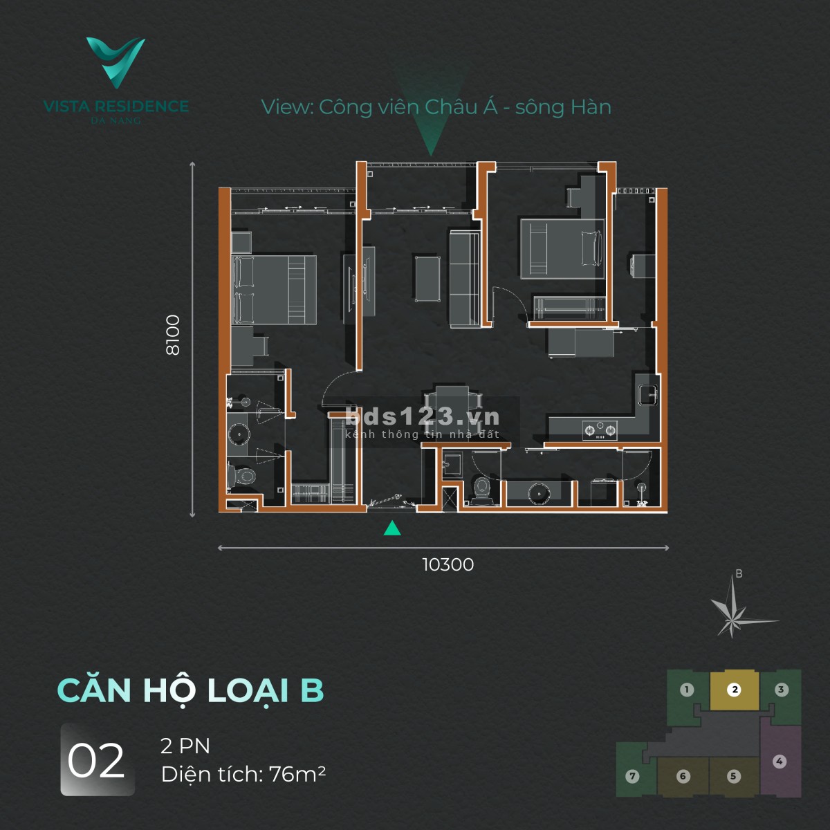 Chỉ với 54tr/m2 bạn đã sở hữu căn hộ cao cấp sinh lời ngay trung tâm quận Hải Châu