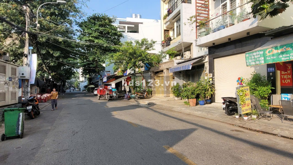 Tòa nhà mặt tiền Nguyễn Hậu, Tân Thành, Tân Phú. DT 15mx17. Hầm + 6 lầu, thu nhập 280 triệu. 65tỷ