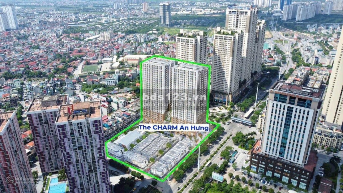 Bán căn 2PN 78m2 dự án The Charm An Hưng, cam kết Bàn Giao Ngay trong năm với Sổ Hồng Lâu Dài
