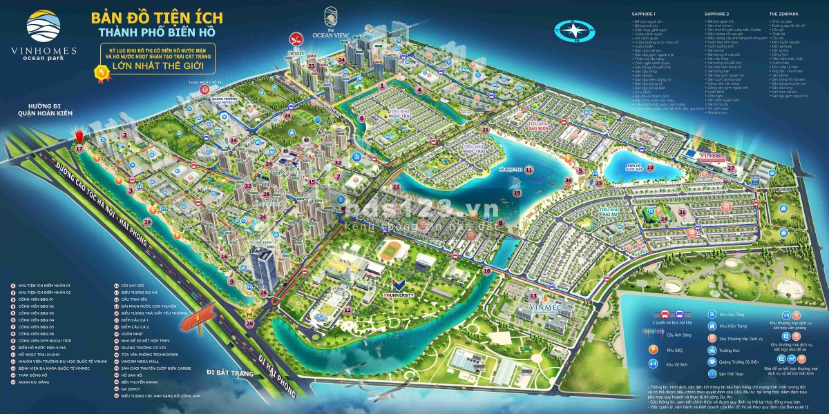 Bán CC Tòa Sapphire tại OceanPark City, quỹ hàng đẹp. Phù hợp mọi khách hàng. Hotline: 0904 521 203