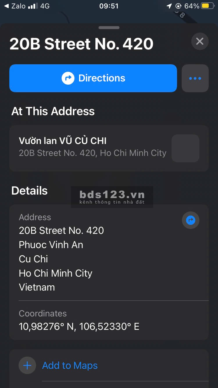 Đất sổ hồng full thổ cư, 105m2 đường Phước Vĩnh An (THƯƠNG LƯỢNG)