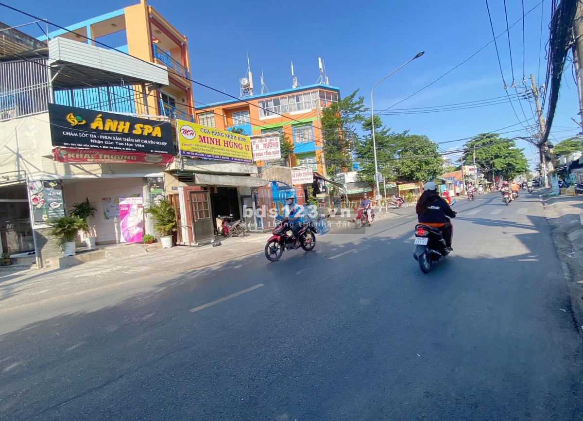Nhà mặt tiền đường Mã Lò giá 13tỷ2 (4m*24m) có thang máy, gần ngã tư 4 Xã nhà mới 6 lầu có nội thất.