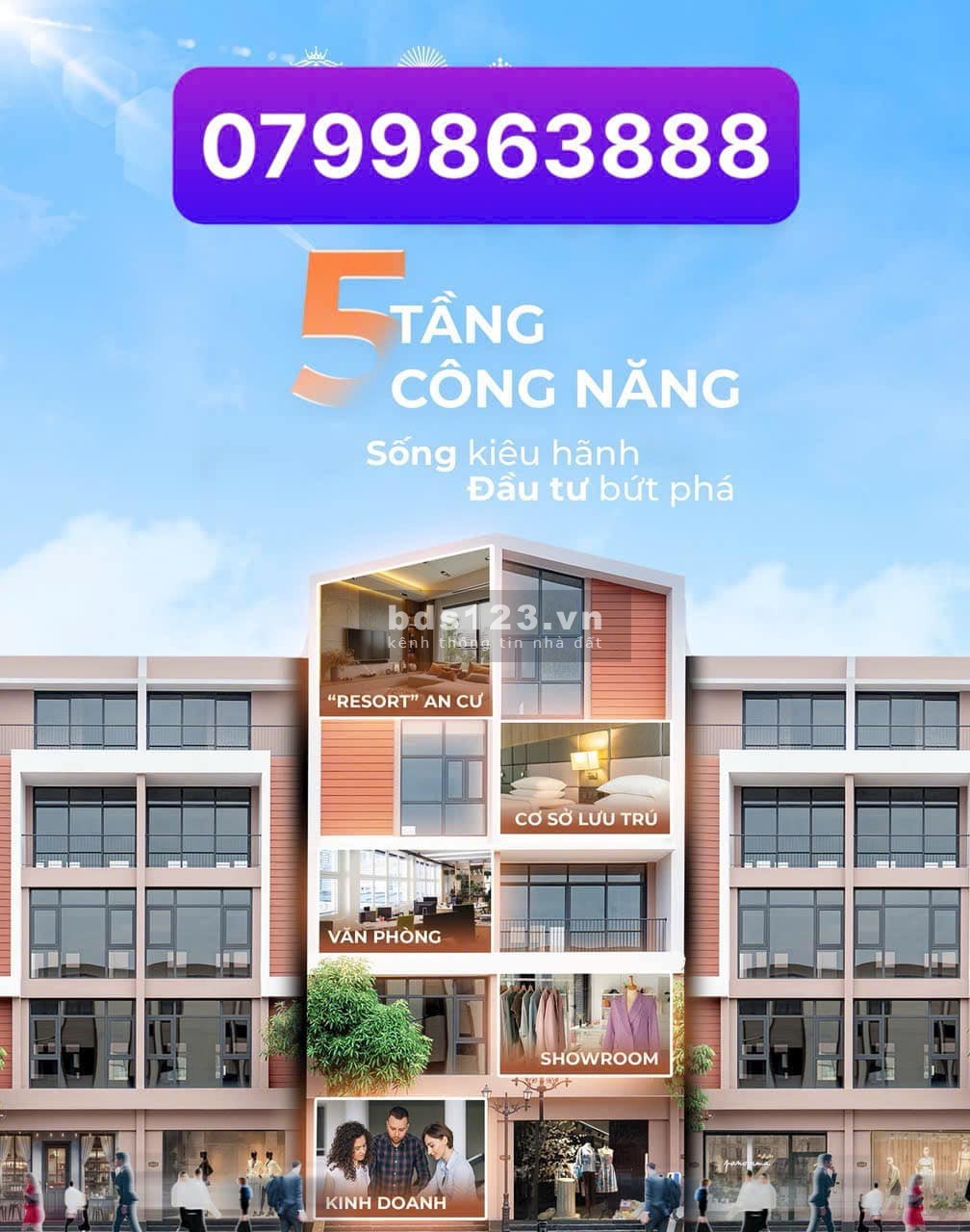 Siêu Vip căn VTD8-36 Shophouse Đối Diện Mega Grand Would sổ vĩnh viễn VHOCP3