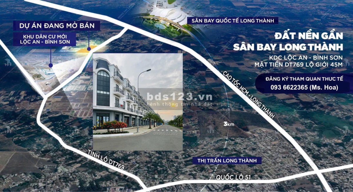 Đất nền KDC STC Long Thành, cách sân bay Long Thành chỉ 2km. Giỏ hàng trực tiếp CDT, ngân hàng HT