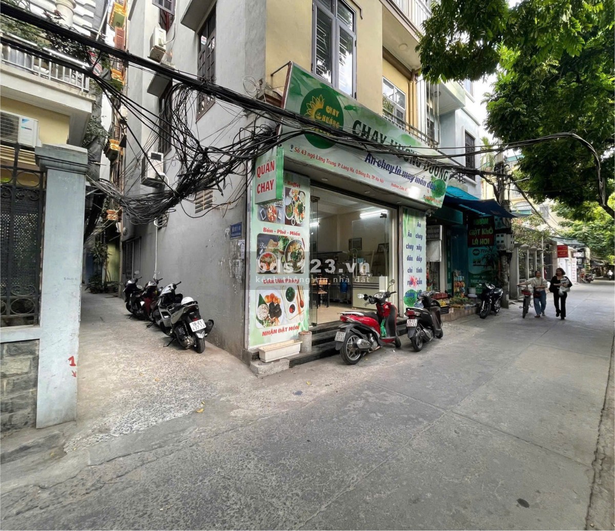 Cho thuê mặt bằng kinh doanh tại 43 Láng Trung