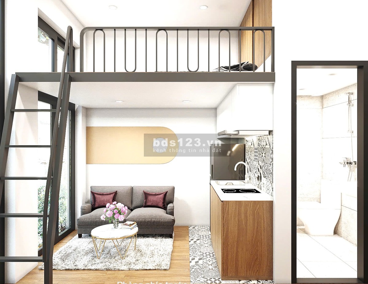 Cho thuê CHDV STUDIO rẻ 1PN, 1WC full đồ, 35m2, giá ưu đãi 6 triệu tại Đường Nguyễn Oanh, Gò Vấp