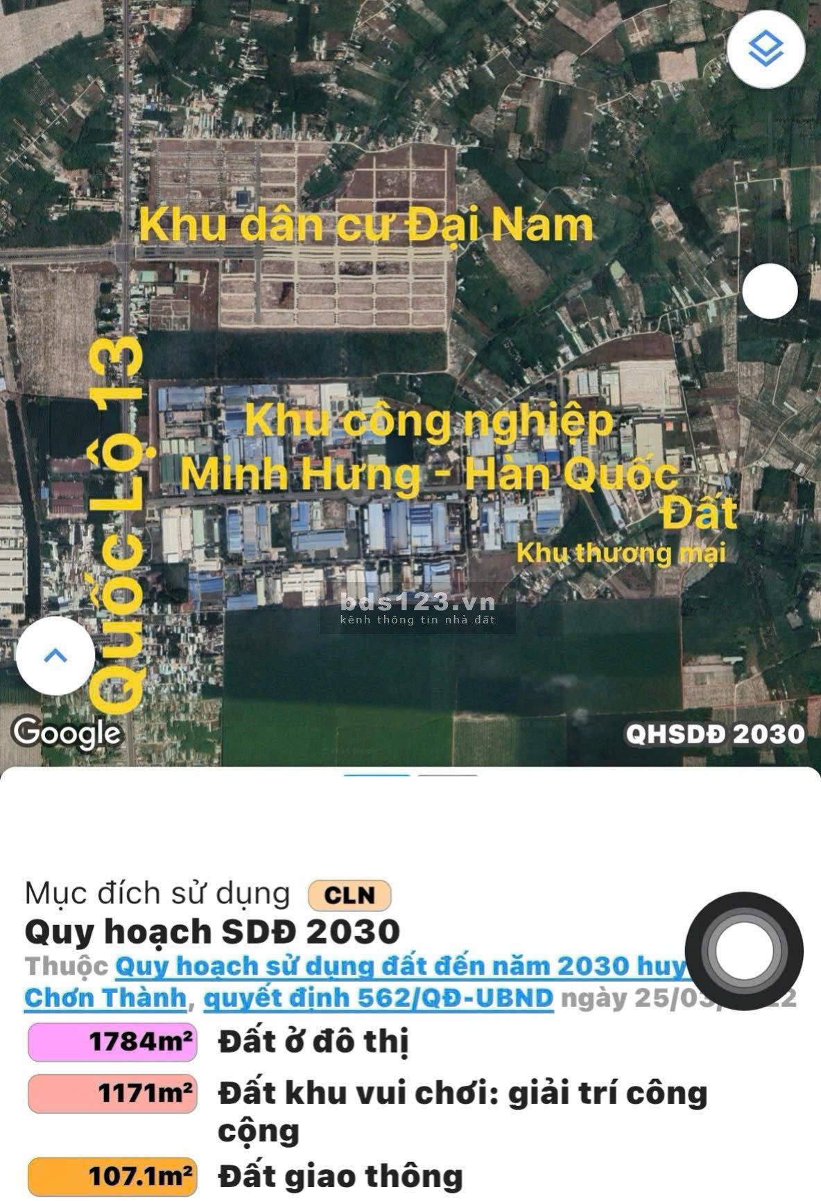 Bán 500m2 đất ở đô thị ngay khu công nghiệp, gần chợ