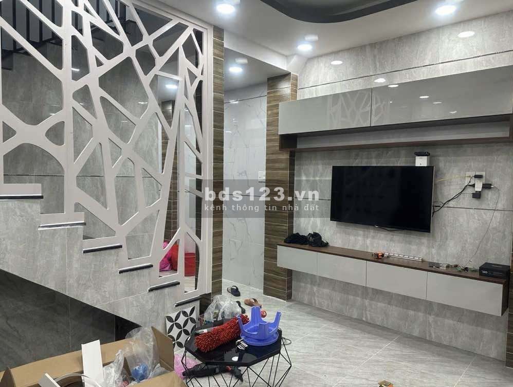 Nhà mới Phan Huy Ích P12 Gò Vấp Hẻm 6m 2 tầng 4x18.8 Nhỉnh 6 tỷ