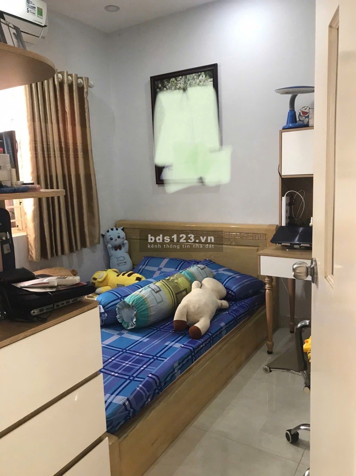 Chung cư 590, CMT8, P11, Quận 3: 79m2, 2p ngủ, 2wc, NT, 14tr