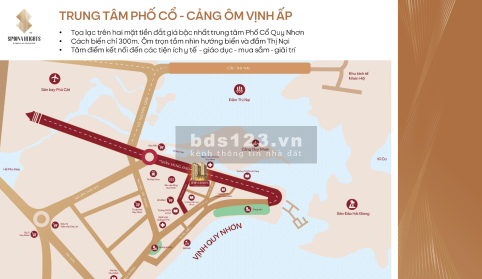 Mở bán căn hộ chung cư tuyệt tác ven biển Simona Heights Quy Nhơn