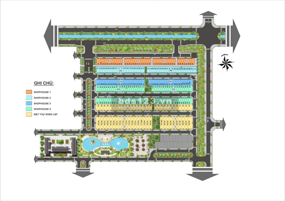 Shophouse 120m2 giá chỉ 10 tỷ, cách cầu Vĩnh Tuy 12km, kinh doanh sầm uất, đầu tư lợi nhuận x2x3