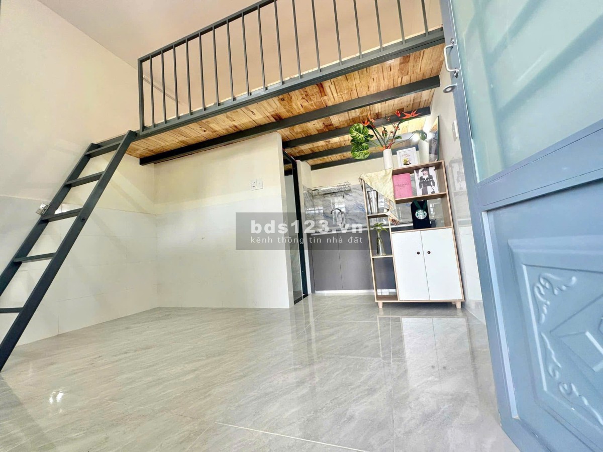 Cho thuê phòng 25m2 mới xây có gác đẹp nhất nhà 566/41 Nguyễn Thái Sơn p5 Gò Vấp