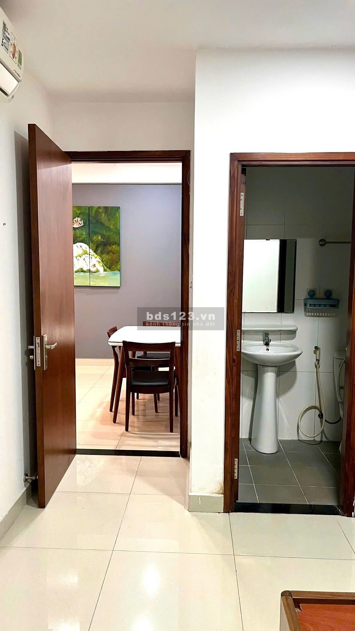 chung cư PN Techcons, Hoa sứ, Phú NHuận: 89m2, 2p ngủ, 2wc, NT, 16tr/th