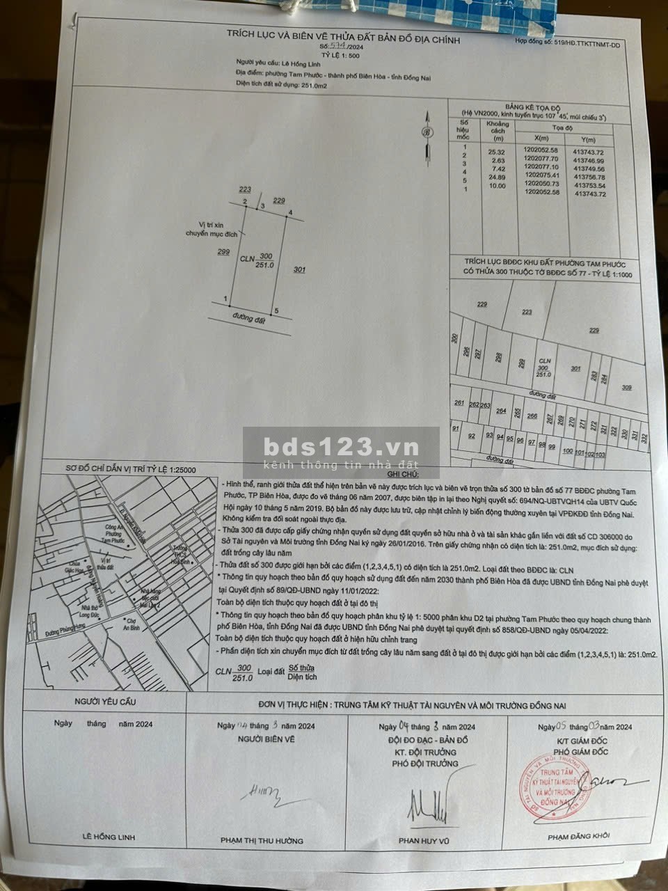 Bán đất chính chủ gần trường sỹ quan lục quân 2 Biên Hòa