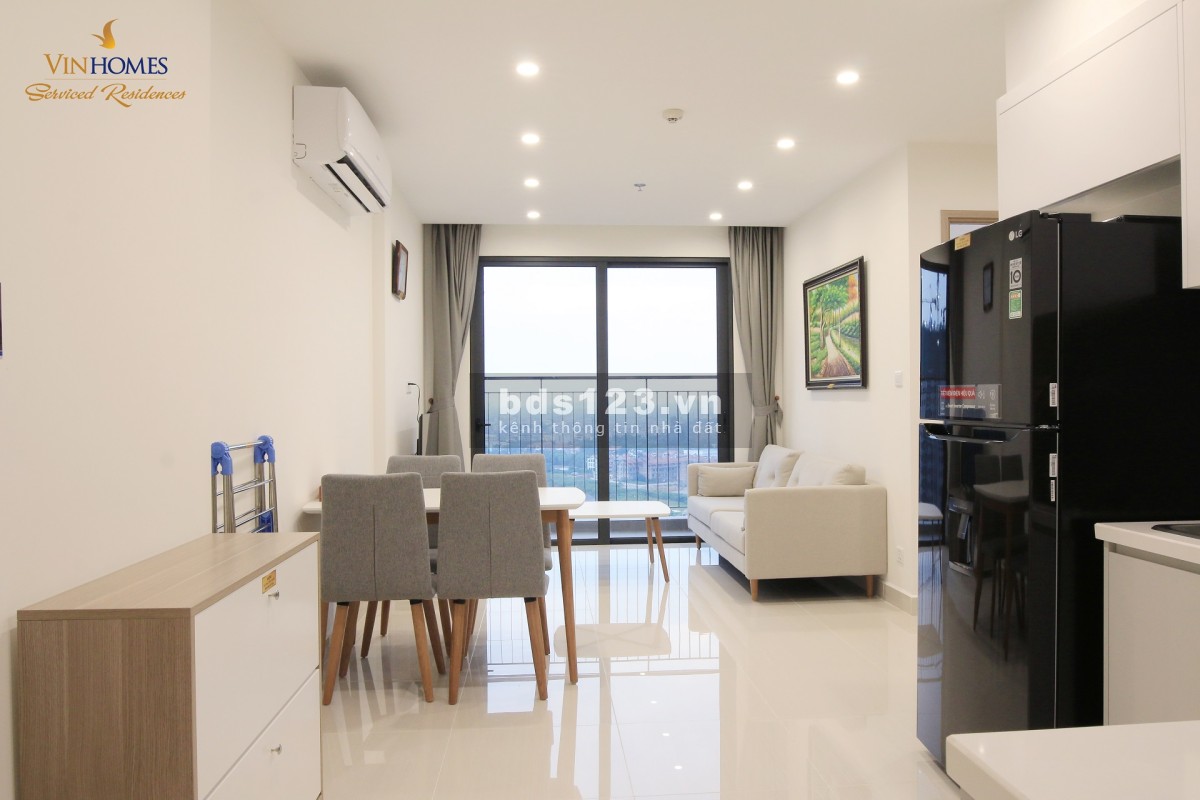 Cho thuê căn hộ 2PN full đồ đẹp chỉ thiếu mỗi cái tăm tại Vinhomes Ocean Park, giá chỉ 8tr/th