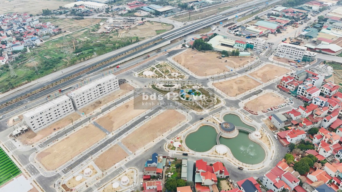 Sổ đỏ từng lô đã hoàn thiện full hạ tầng, BV Bavella Green Park Bắc Giang