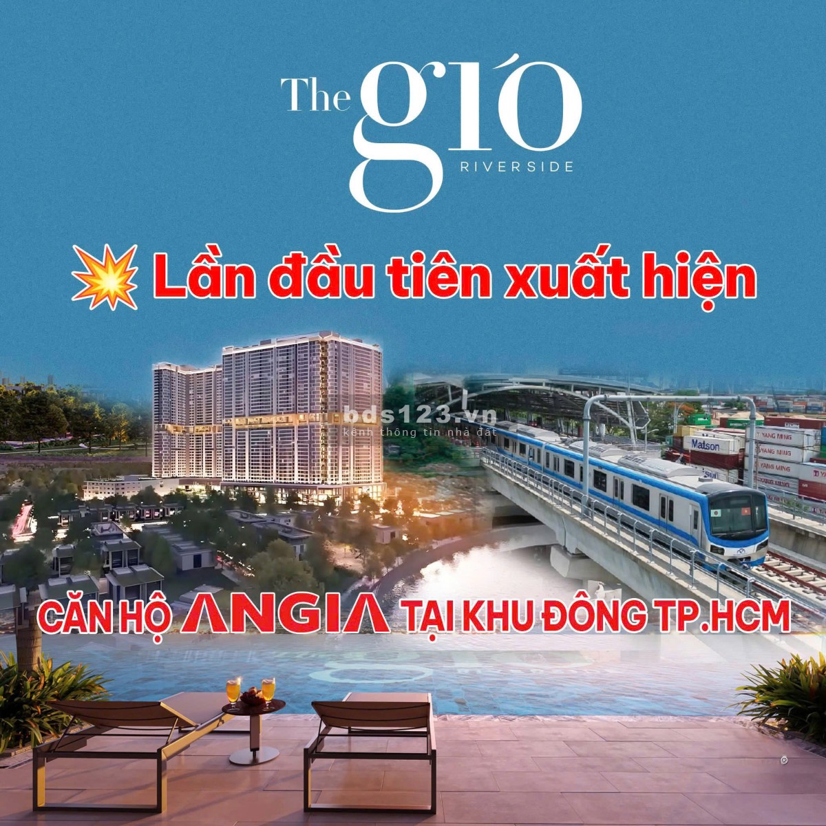 Nhất cận thị - Nhì cận lộ - Tam cận giang chỉ có ở The Gió Riverside 1ty5căn