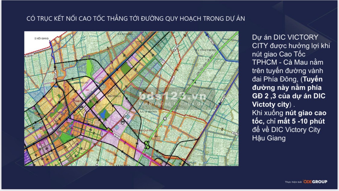 Chỉ 1 tỷ - Đón tiềm năng tăng giá trong tương lại với DIC VICTORY Hậu Giang
