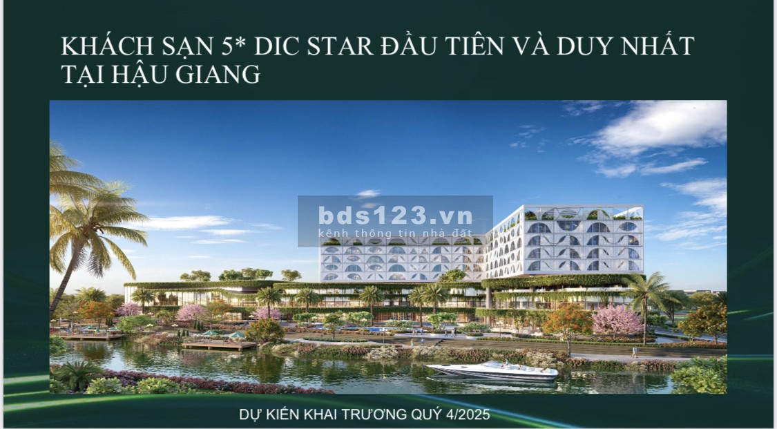 Chỉ 1 tỷ - Đón tiềm năng tăng giá trong tương lại với DIC VICTORY Hậu Giang