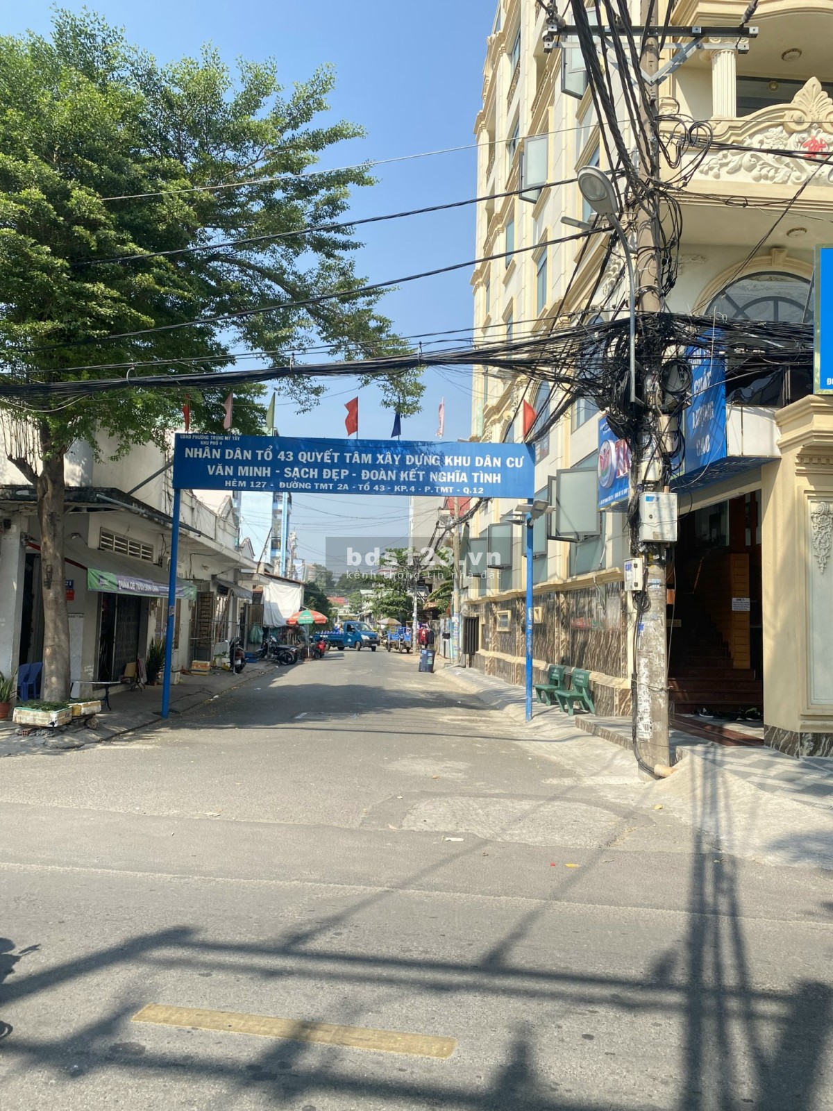 Chính chủ gửi Bán Đất hẻm 127 đường TMT2A phường Trung Mỹ Tây Quận 12 ngang 7,66m Đường 8m.