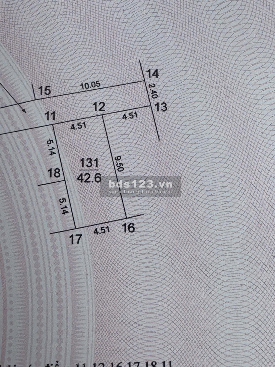 Bán lô đất 42.6 M2, MT4.5 Mai Lâm, Đông Anh, ngõ ô tô, sát bìa, giá đầu tư, 0375555372
