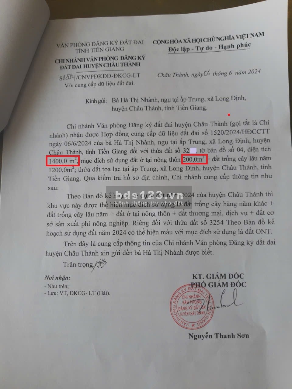 Ngộp. Bán Lô đất Mặt Tiền Quốc Lộ 1A. Gần Viện Cây Ăn Quả Miền Nam. DT 1.400m2. Giá bao rẻ 30%.