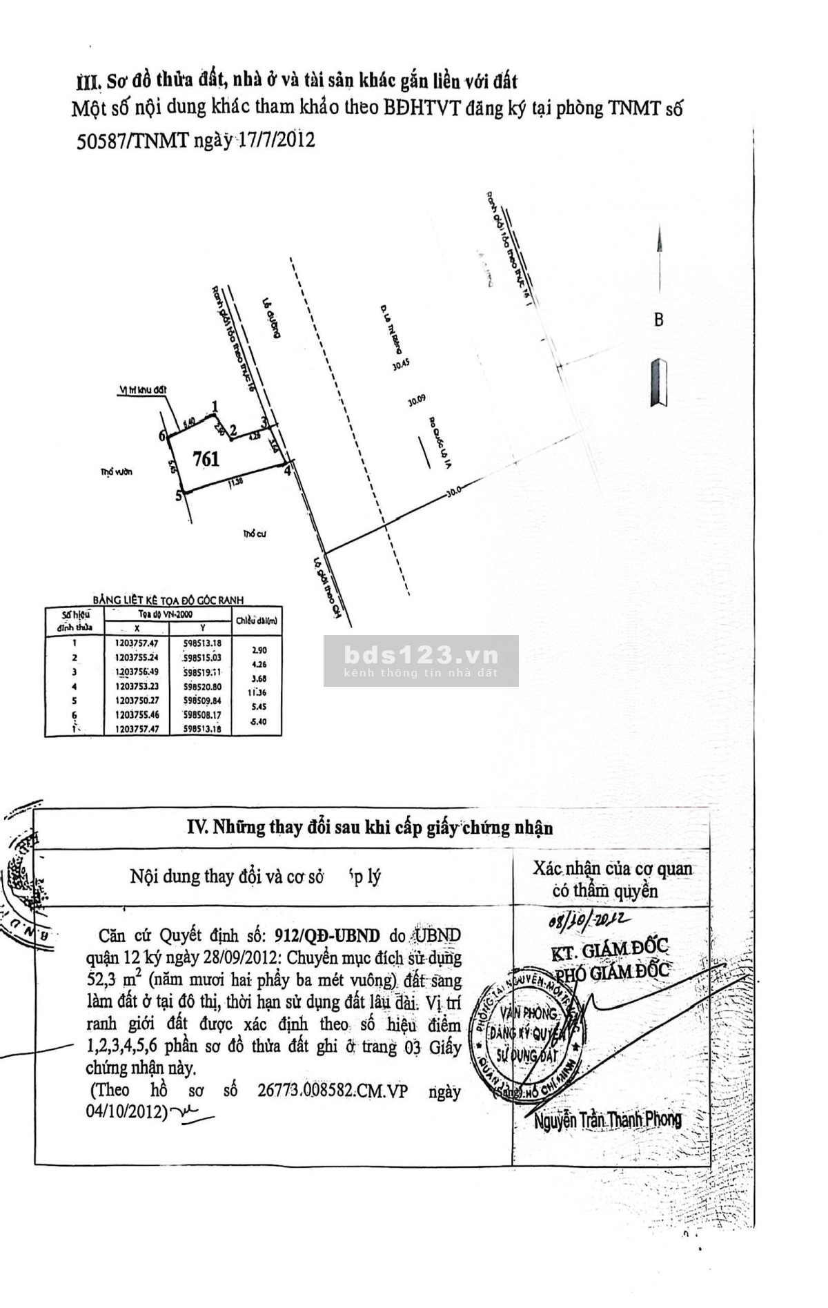 Bán nhanh nhà cấp 4 ngay mặt tiền Lê thị Riêng Q12, diện tích 53M2, giá 4.4 tỷ, sổ riêng