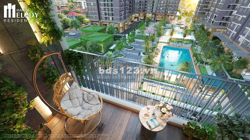 Căn 2 - 3n giá rẻ nhất Melody Linh Đàm, view hồ, chiết khấu 8%, tặng vàng 999
