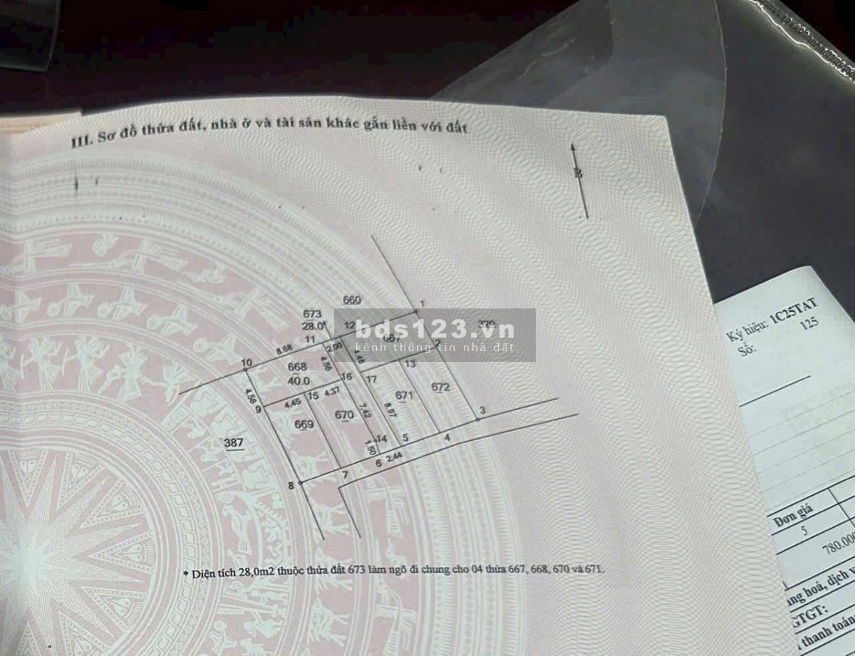 Cần bán lô đất thổ cư ở Cao Viên, Thanh Oai, Hà Nội: