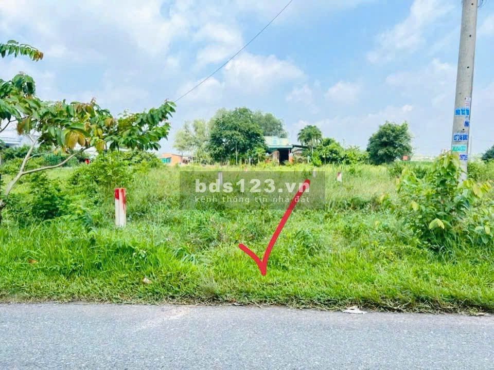 Bán Đất Mặt Tiền Nhựa Góc Rừng Xã An Nhơn Tây, Diện Tích 106m2, Sổ Hồng Riêng, Xây Dựng Tự Do
