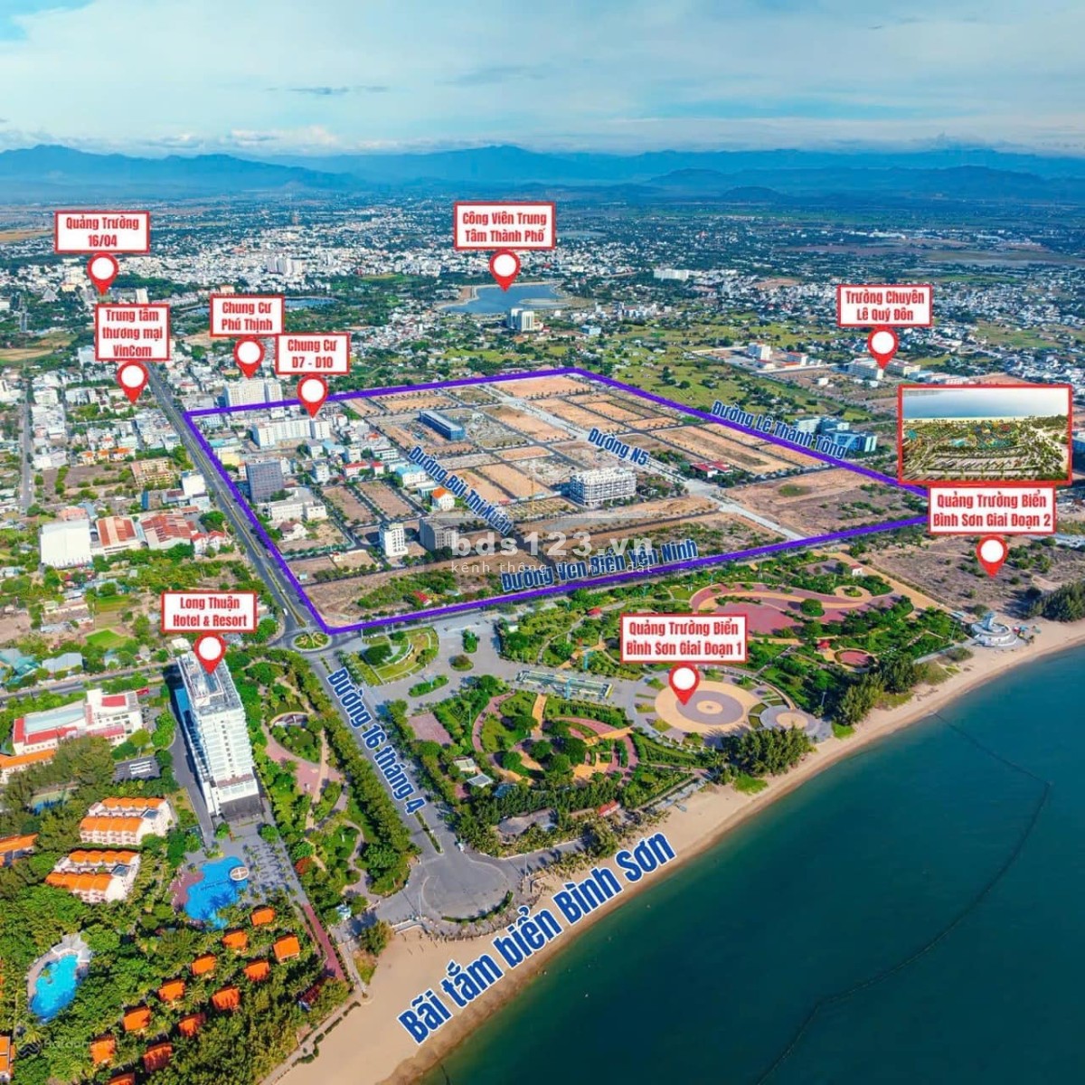 Sở hữu nhà phố biển đẳng cấp chỉ từ 1.6 tỷ - Bình Sơn Ocean Park