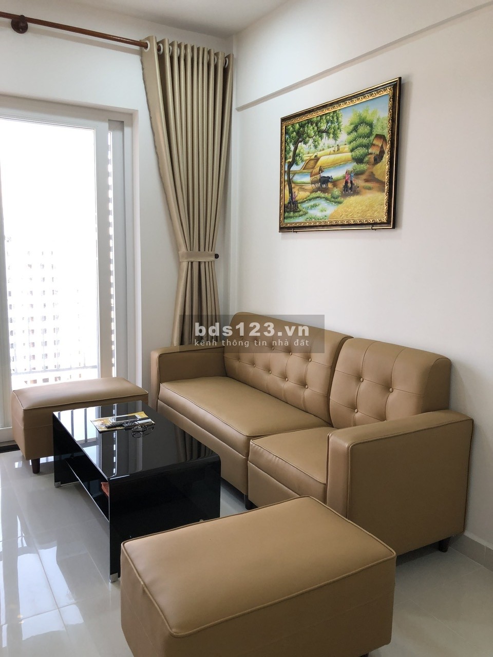 Cho thuê căn hộ Prosper Plaza Quận 12, DT 65m² 2pn 2wc, căn góc full nội thất cao cấp.