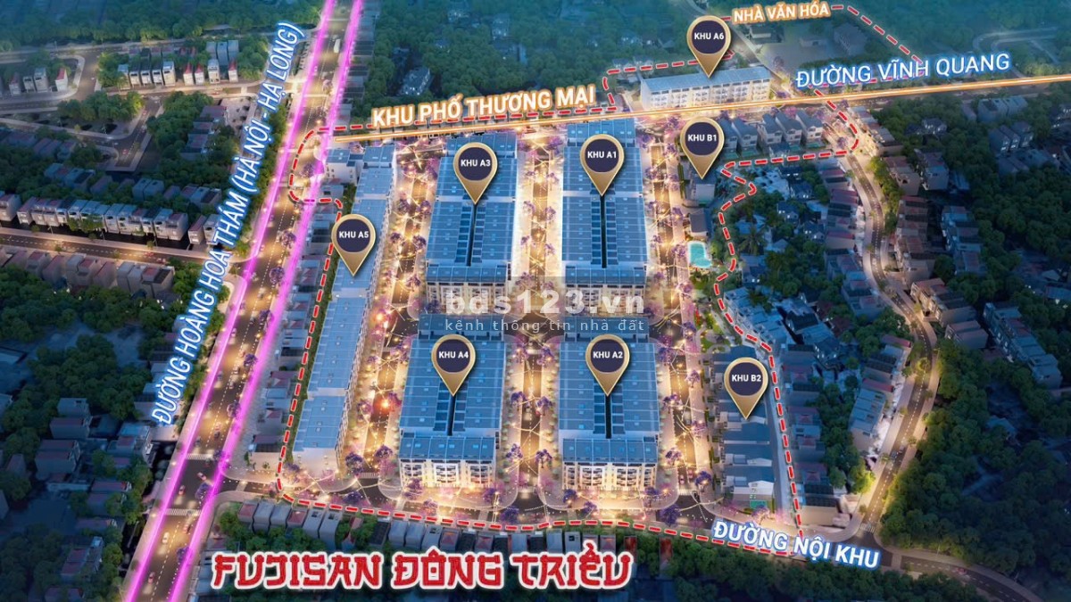 Fujisan Đông Triều – đón đầu cơ hội từ cú hích hạ tầng