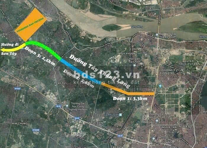 Bán Shophouse 136m đại lộ Hừng Đông gần bãi đỗ xe, trường học Vinhomes Đan Phượng giá 31,7 tỷ