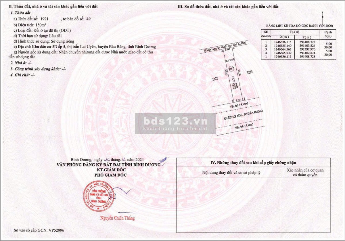 Chính chủ cần bán lô đất nền nhà phố thương mại