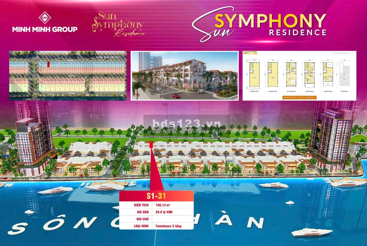 The Sonata - Phân khu cao cấp dự án Sun Symphony - Hotline tư vấn -…