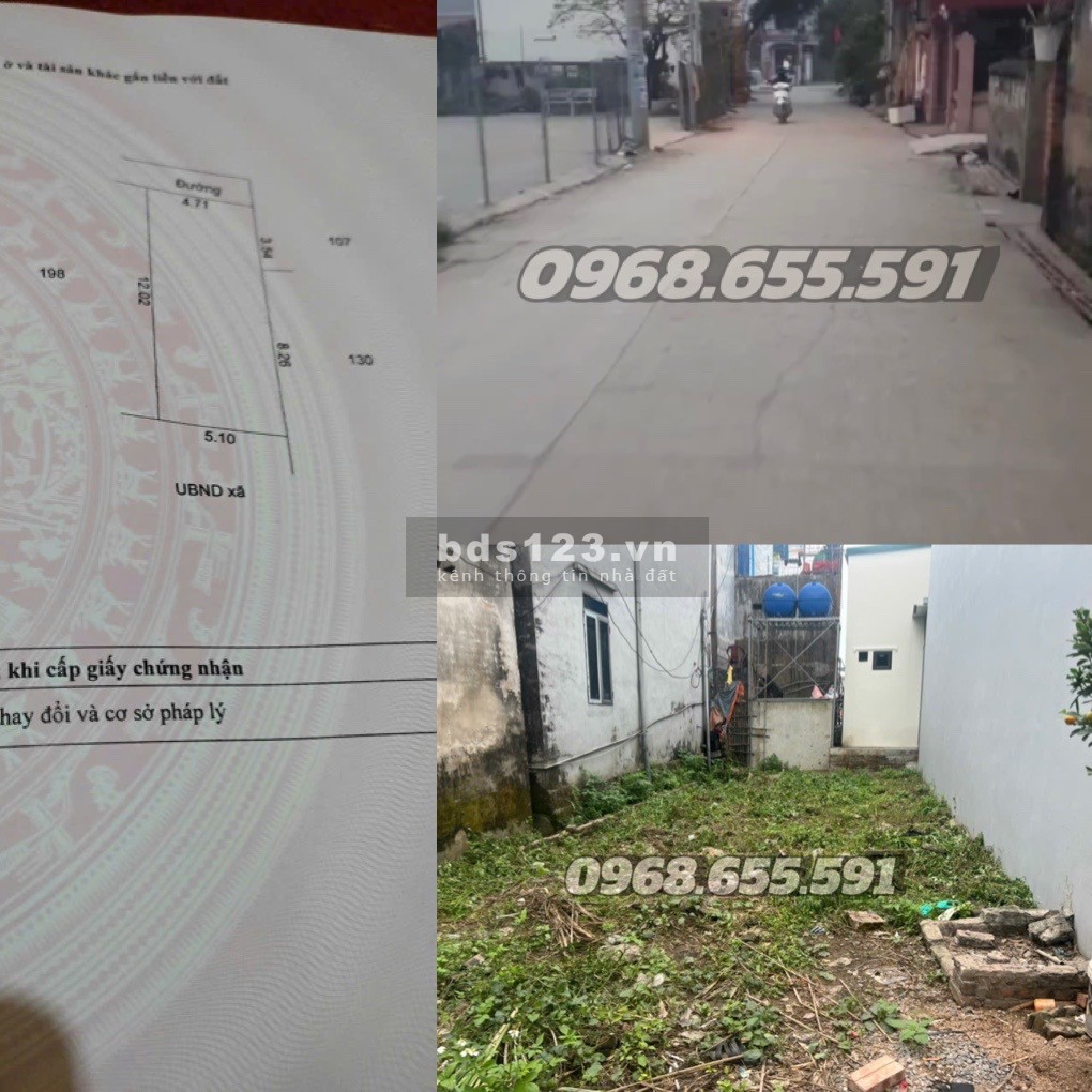 Bán đất full thổ cư 58m2 thị trấn Van Giang